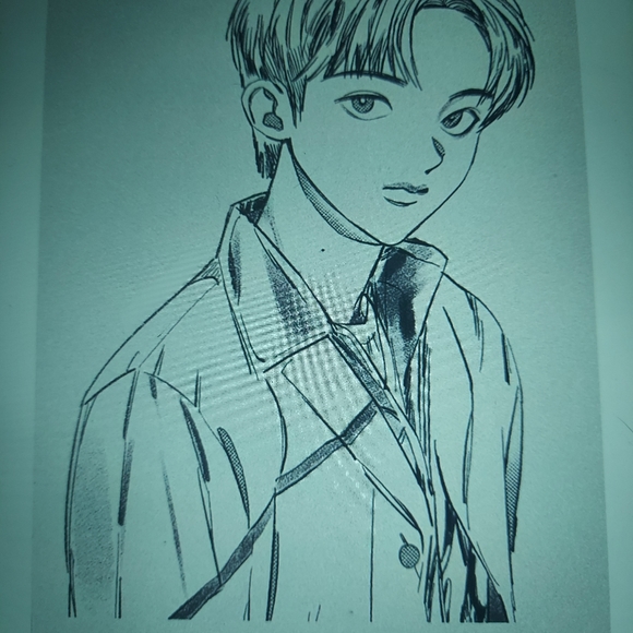 Ateez mini posters/art prints - Picture 8 of 8